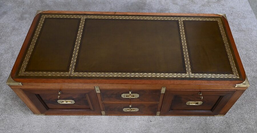 Rare Commode-Ecritoire, d'Officier de Bateau, Angleterre – 1ère partie XIXe – Image 30