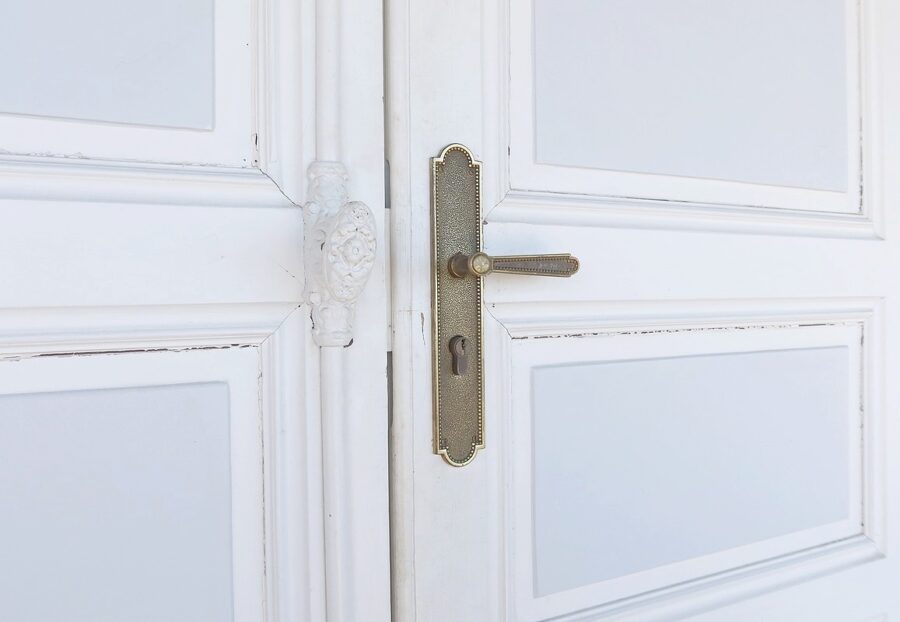 Importante Double-Porte de Château - 1900 – Image 5