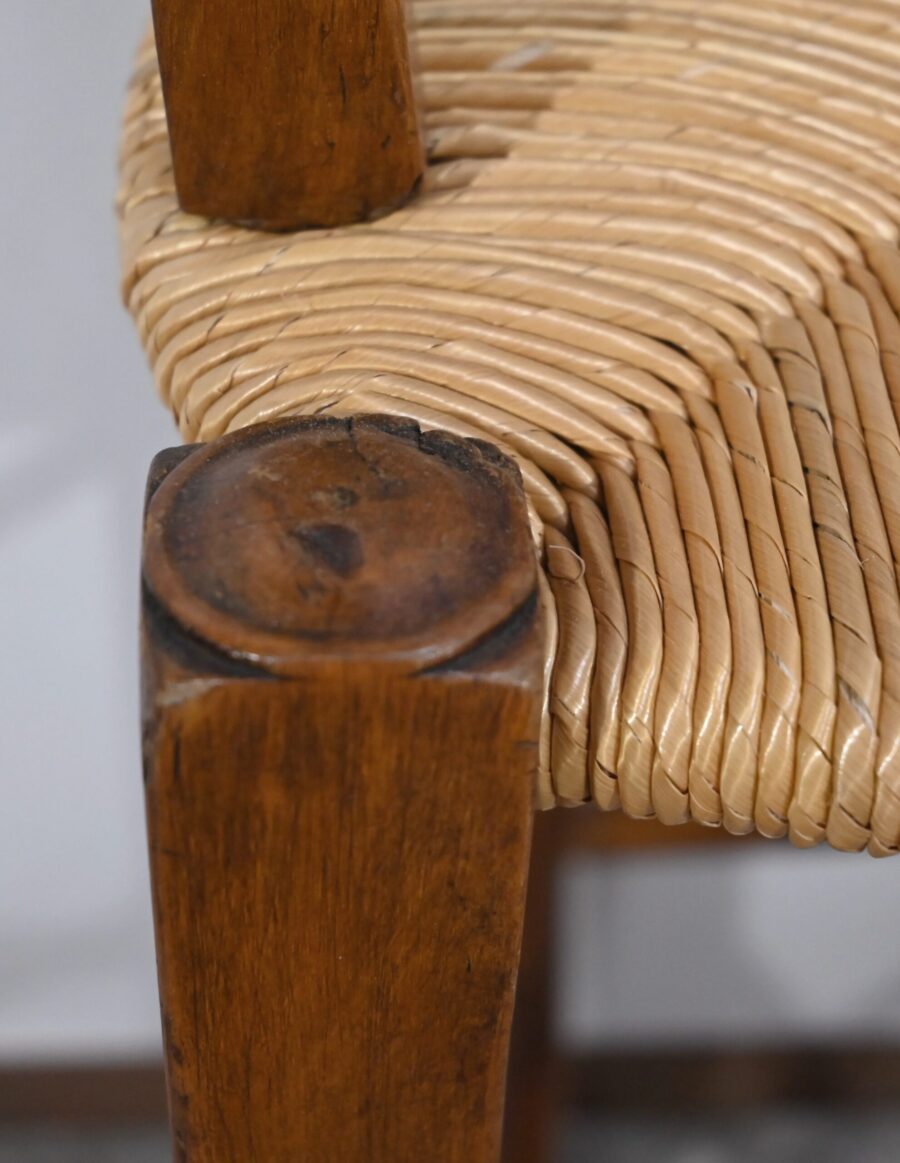 Chaise Haute d’enfant en Merisier – Milieu XIXe – Image 11