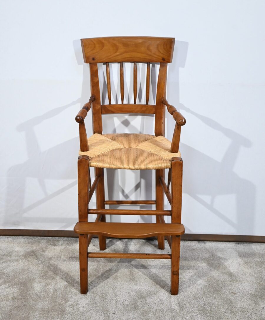 Chaise Haute d’enfant en Merisier – Milieu XIXe – Image 2