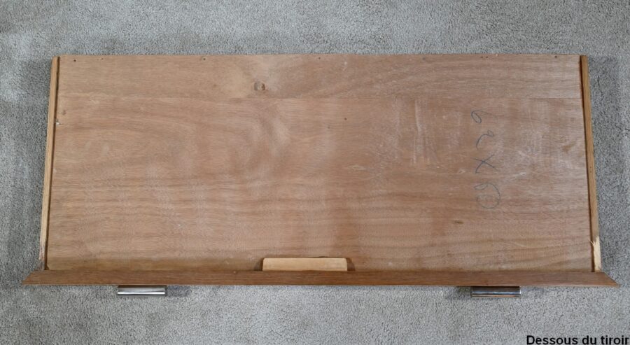 Console ou Petit Bureau en Sycomore, Art Déco – 1940 – Image 15