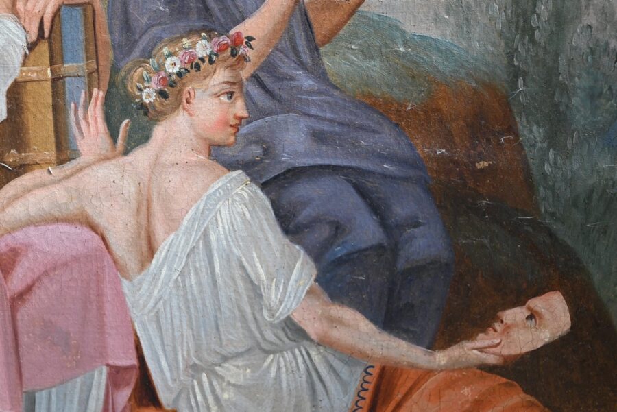 Miroir Trumeau, style Renaissance – 2ème partie du XIXe – Image 10