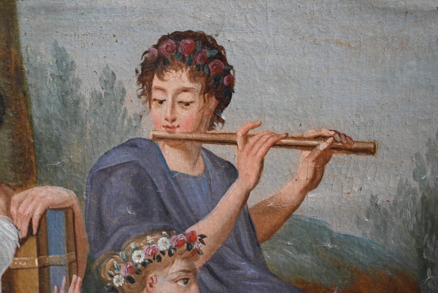 Miroir Trumeau, style Renaissance – 2ème partie du XIXe – Image 8