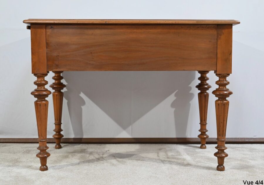 Petit Bureau en Noyer, style Louis XVI – Fin XIXe – Image 19