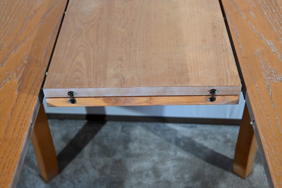 Table Gasparucci Italo en Frêne Cérusé – 1970 – Image 15