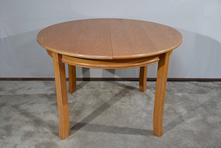 Table Gasparucci Italo en Frêne Cérusé – 1970 – Image 2