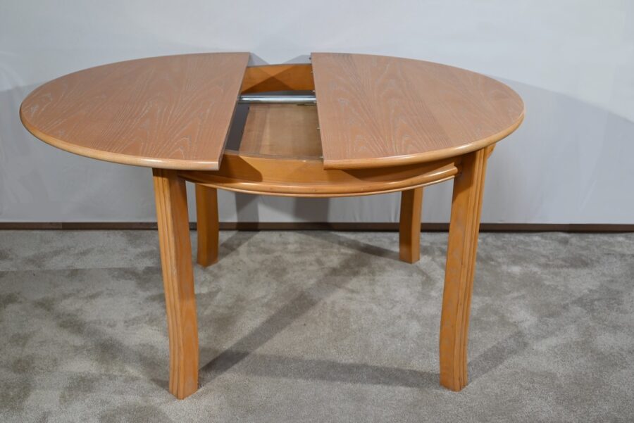 Table Gasparucci Italo en Frêne Cérusé – 1970 – Image 6