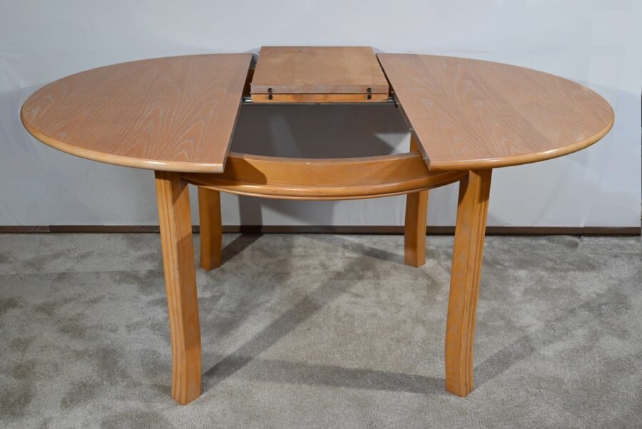 Table Gasparucci Italo en Frêne Cérusé – 1970 – Image 8