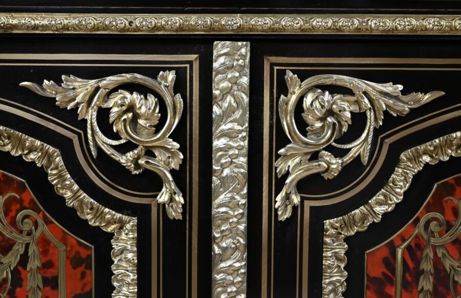 Buffet en Marqueterie « Boulle », époque Napoléon III – Milieu XIXe – Image 11