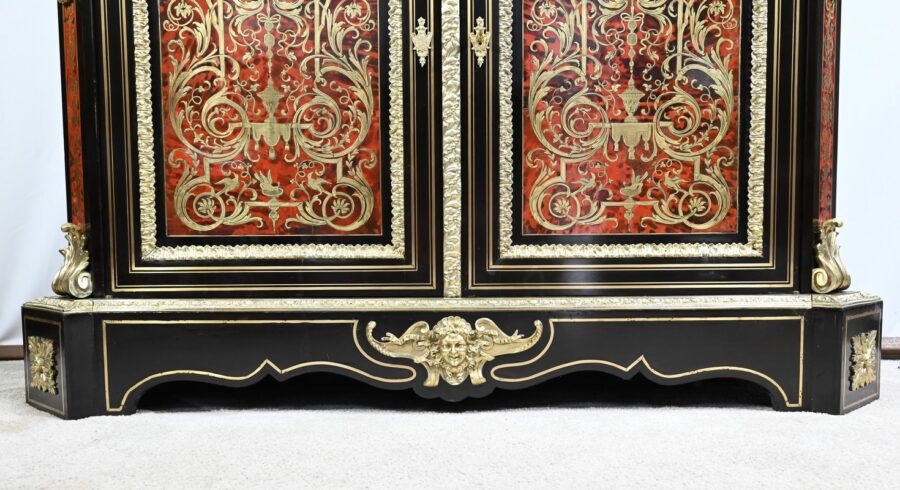 Buffet en Marqueterie « Boulle », époque Napoléon III – Milieu XIXe – Image 15