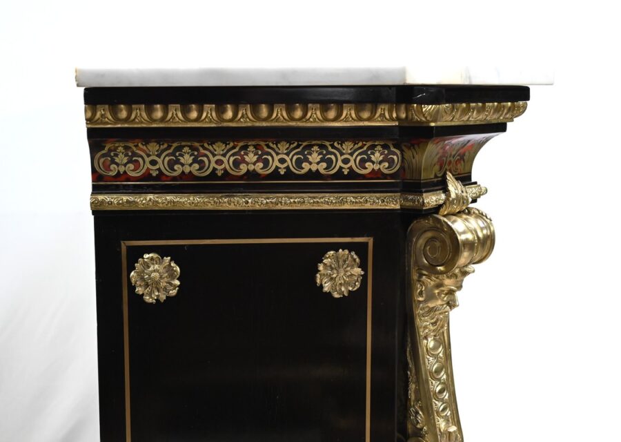 Buffet en Marqueterie « Boulle », époque Napoléon III – Milieu XIXe – Image 20
