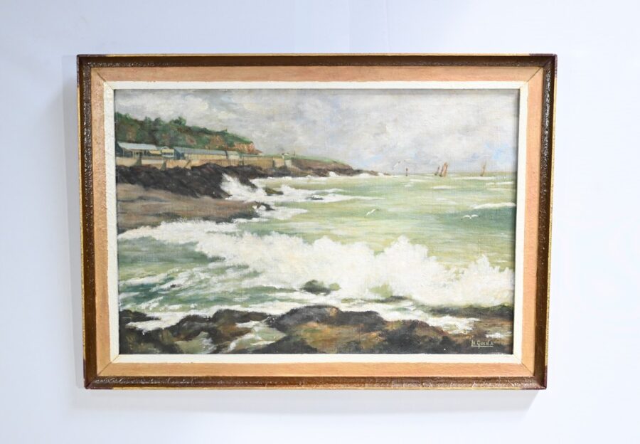 Huile sur Toile, signée A. Le Guen – 2ème partie XXe
