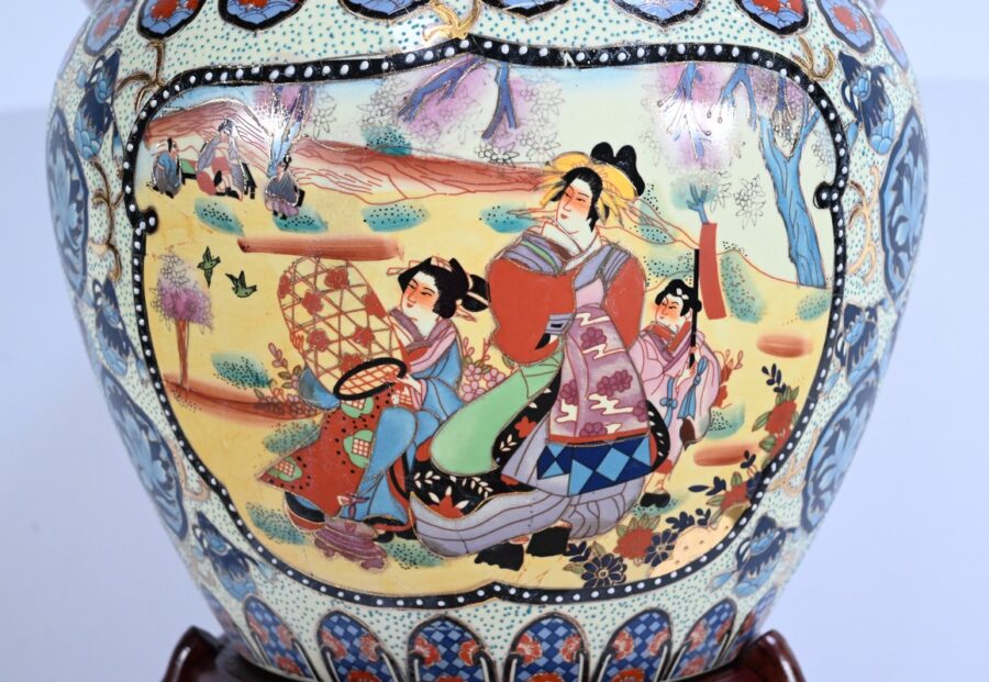 Important Aquarium en Porcelaine, Chine – Fin XIXe – Image 12