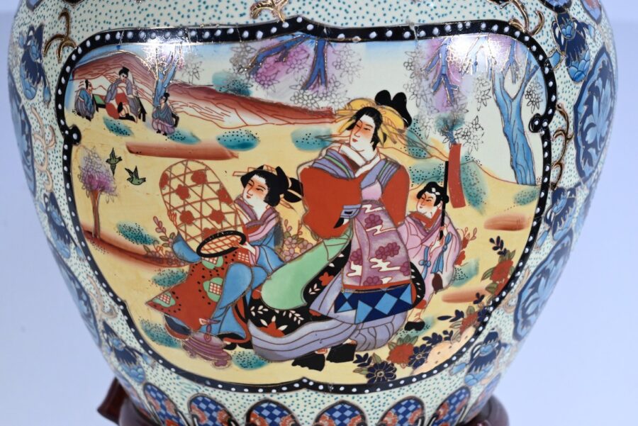Important Aquarium en Porcelaine, Chine – Fin XIXe – Image 15