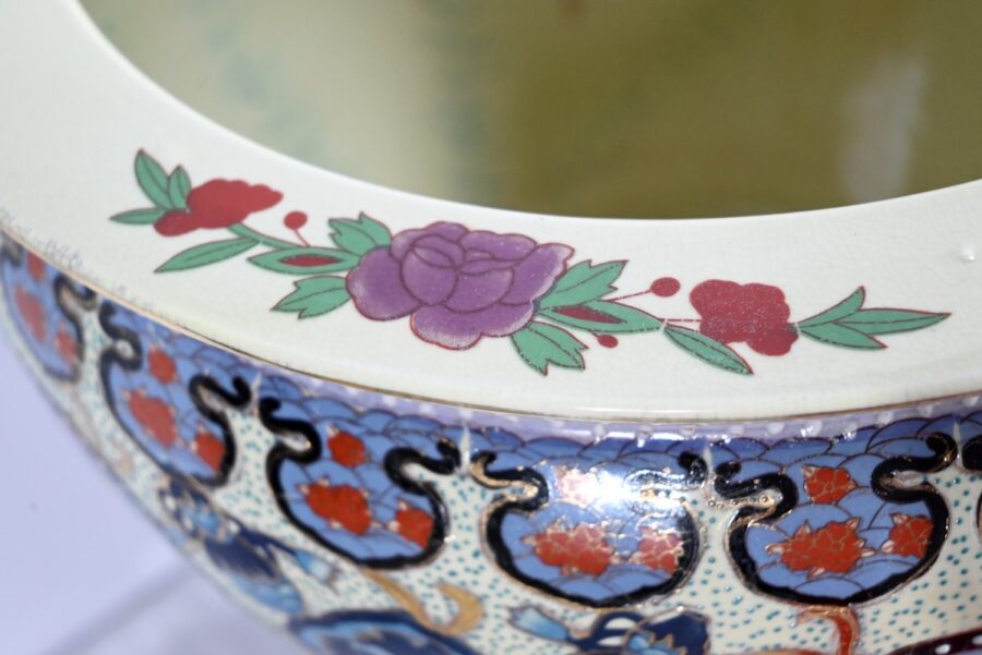 Important Aquarium en Porcelaine, Chine – Fin XIXe – Image 10