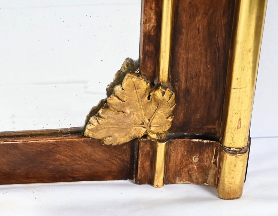 Important Miroir de Cheminée, Art Nouveau – 1900 – Image 17