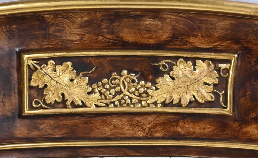 Important Miroir de Cheminée, Art Nouveau – 1900 – Image 6