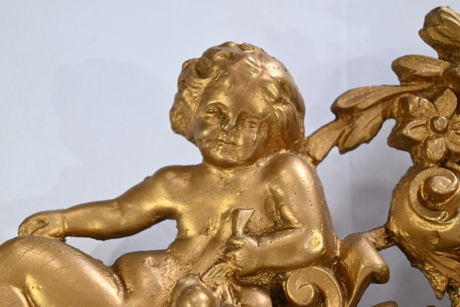 Important Miroir en Bois Doré, époque Louis Philippe – Milieu XIXe – Image 8
