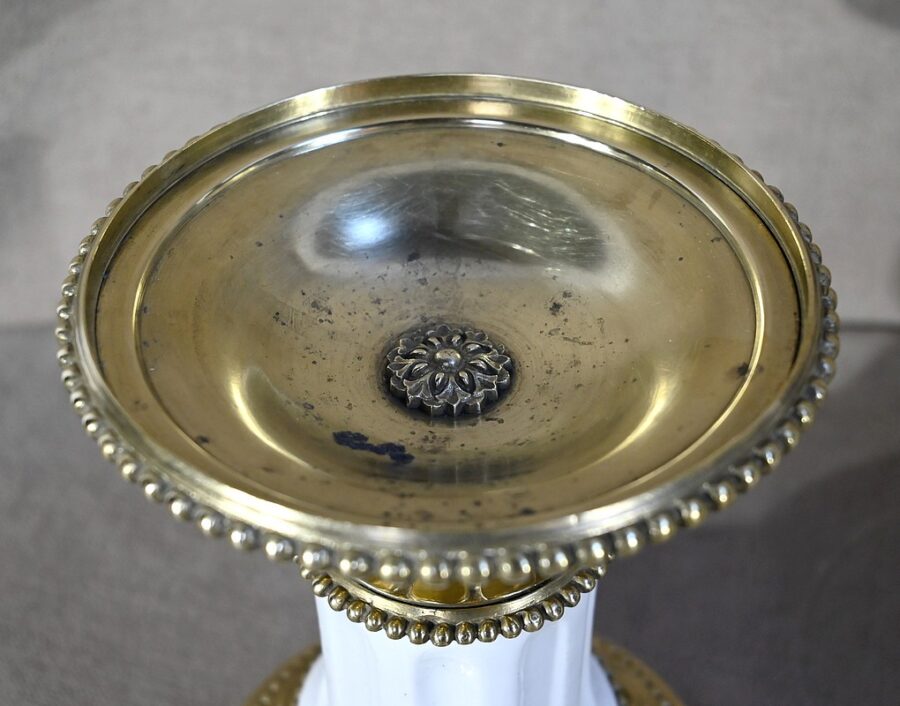 Lampe à Pétrole en Céramique, époque Napoléon III – Milieu XIXe – Image 18