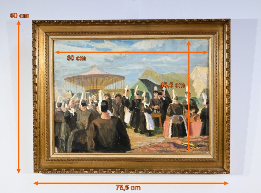 « Le Pardon de la Joie Saint Guénolé », École du XXe siècle – 2ème partie XXe – Image 14