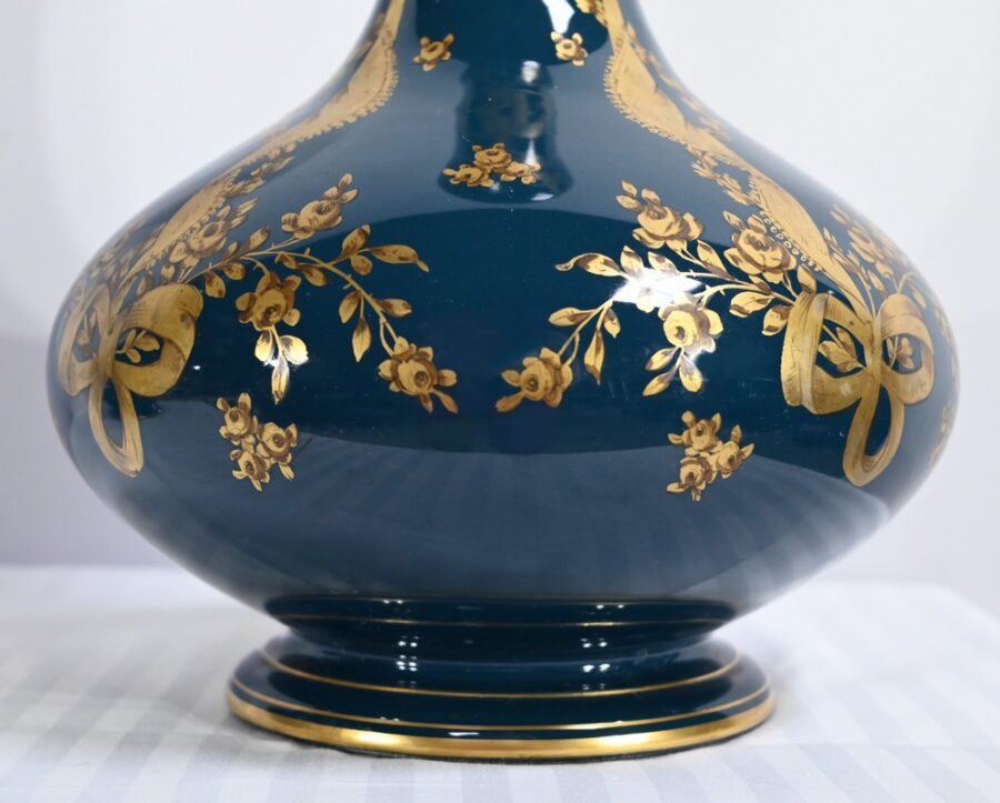 Paire de Vases en Céramique de Gien – Fin XIXe – Image 11