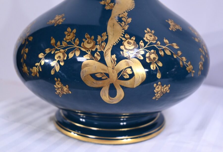 Paire de Vases en Céramique de Gien – Fin XIXe – Image 9