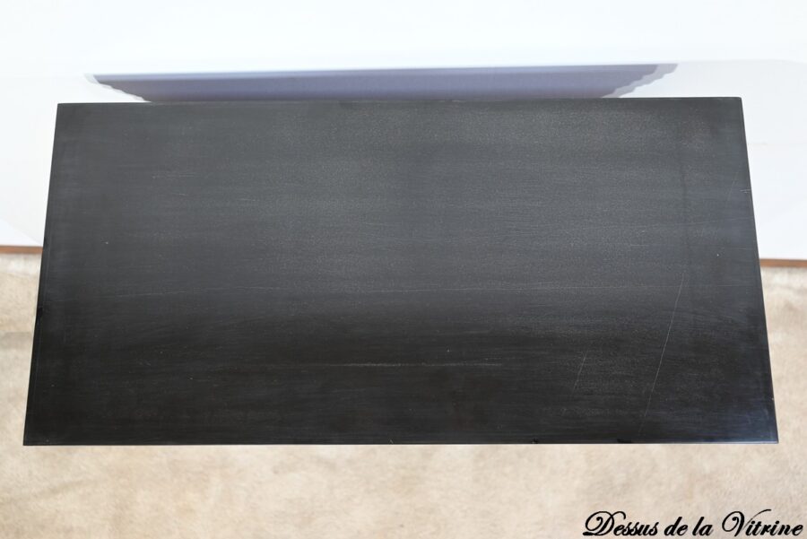 Petite Vitrine en Laiton et Poirier Noirci, époque Napoléon III – Milieu XIXe – Image 4