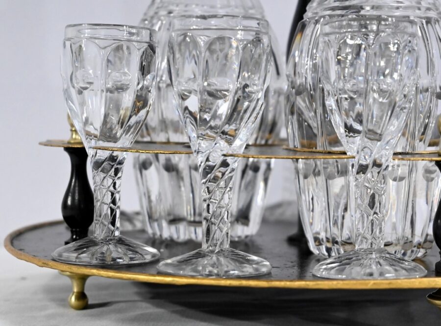 Service Cabaret Cristal de Bohème, époque Napoléon III - 2ème partie XIXe – Image 13