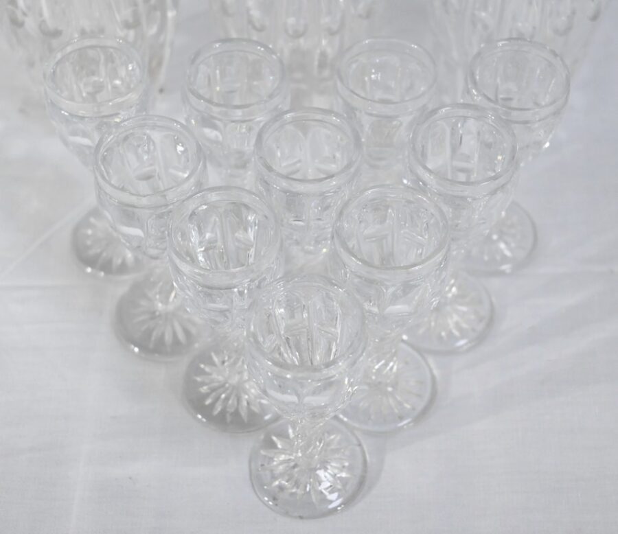 Service Cabaret Cristal de Bohème, époque Napoléon III - 2ème partie XIXe – Image 5