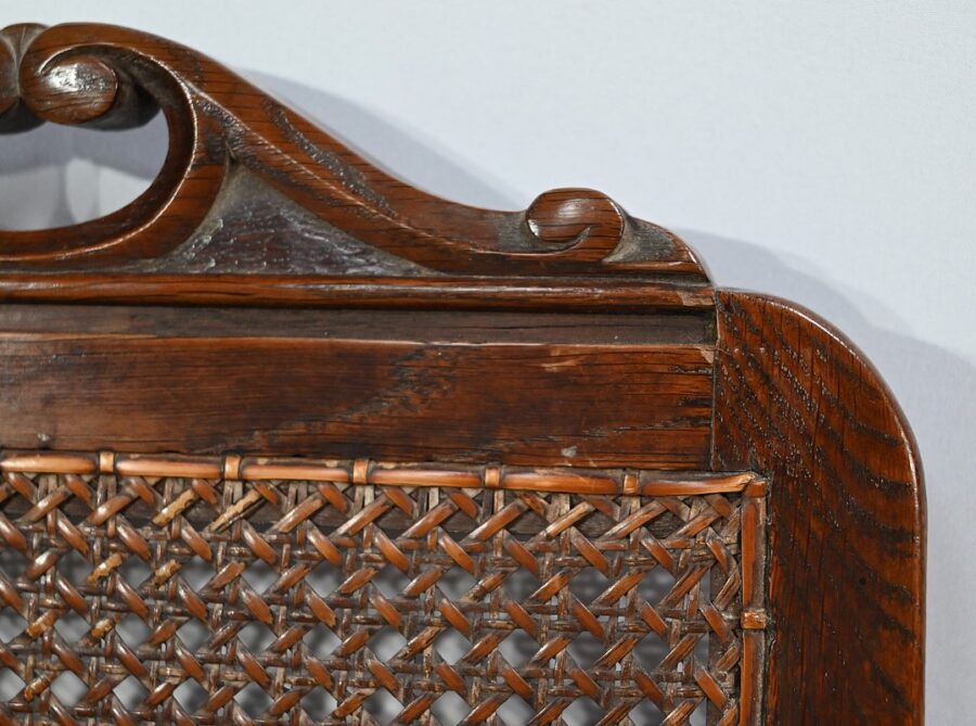 Suite de 4 Chaises en Chêne, époque Louis Philippe – 2ème partie XIXe – Image 10