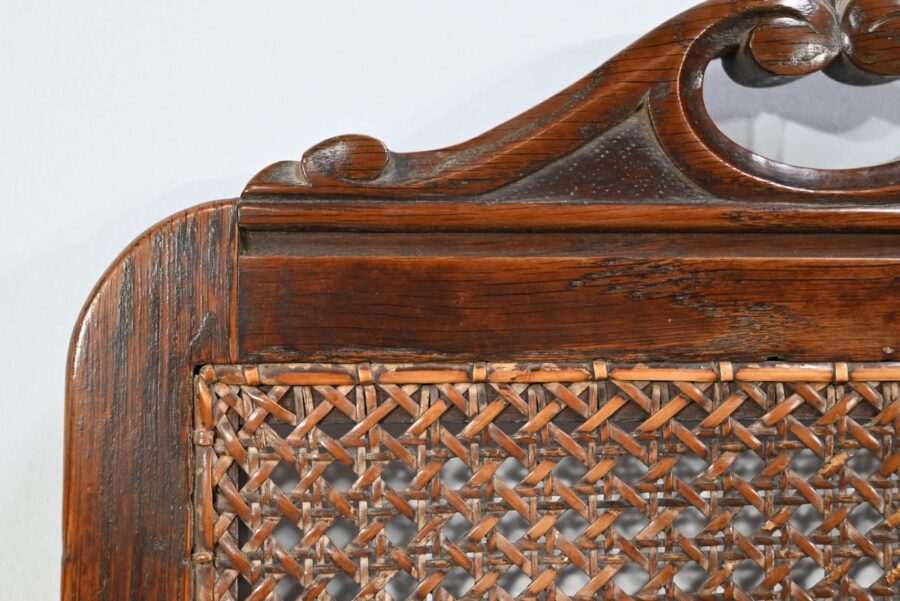Suite de 4 Chaises en Chêne, époque Louis Philippe – 2ème partie XIXe – Image 9