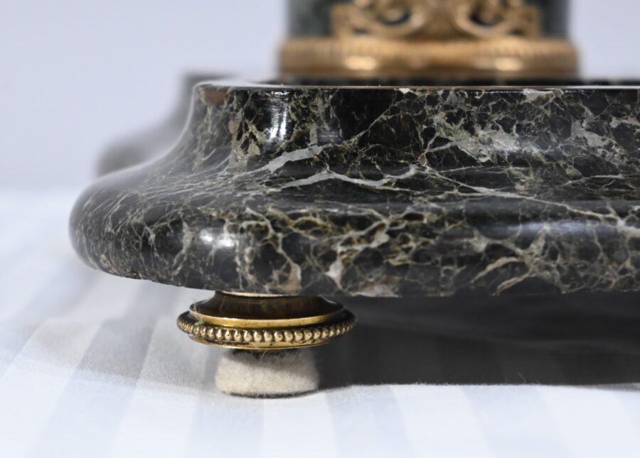 Encrier en Marbre et Bronze, style Empire – 1ère Partie XIXe – Image 13