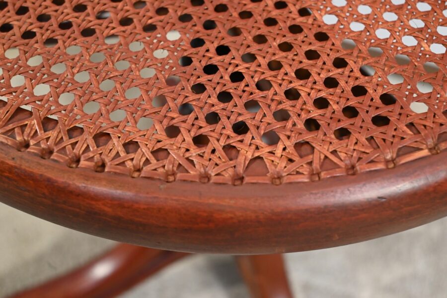 Fauteuil de Bureau en Hêtre, esprit Thonet – Début XXe – Image 10