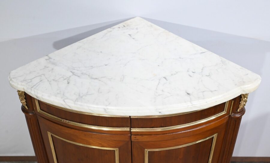 Paire d’Encoignures en Acajou, époque Louis XVI – XVIIIe – Image 5