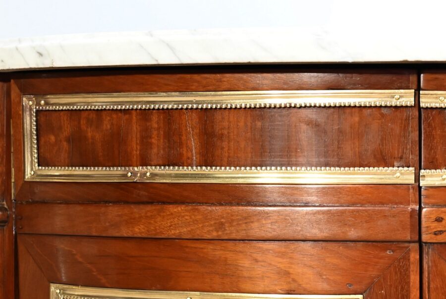 Paire d’Encoignures en Acajou, époque Louis XVI – XVIIIe – Image 9