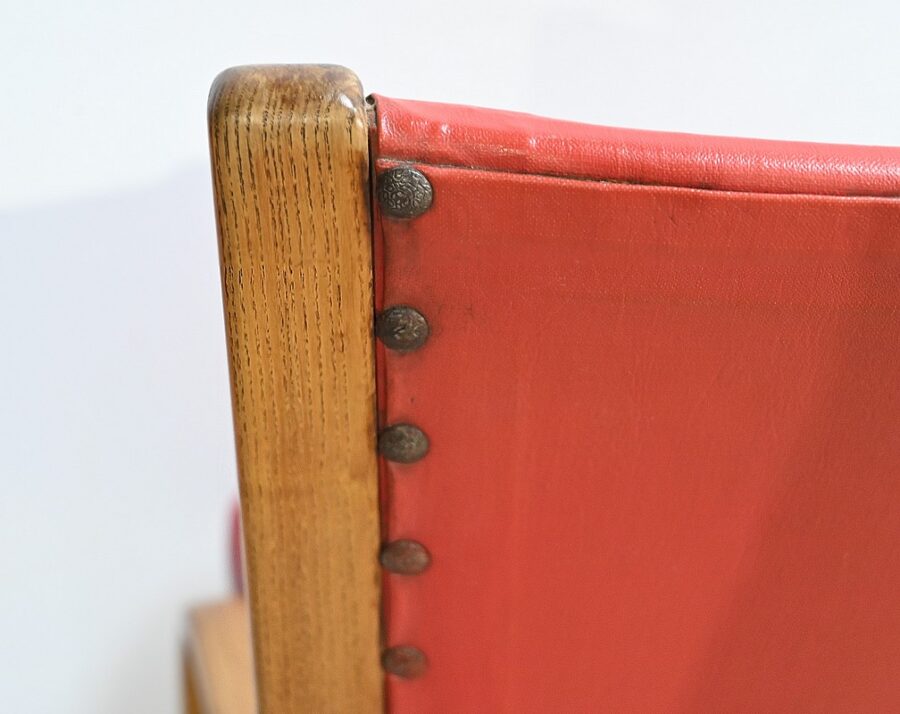 Paire de Chaises « Bow Wood », signée H.Steiner – 1950 – Image 13
