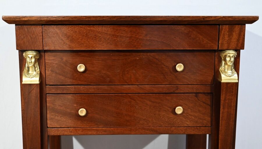 Petite Commode Chiffonnière en Acajou, style Retour d’Égypte – 1ère Partie XXe – Image 7