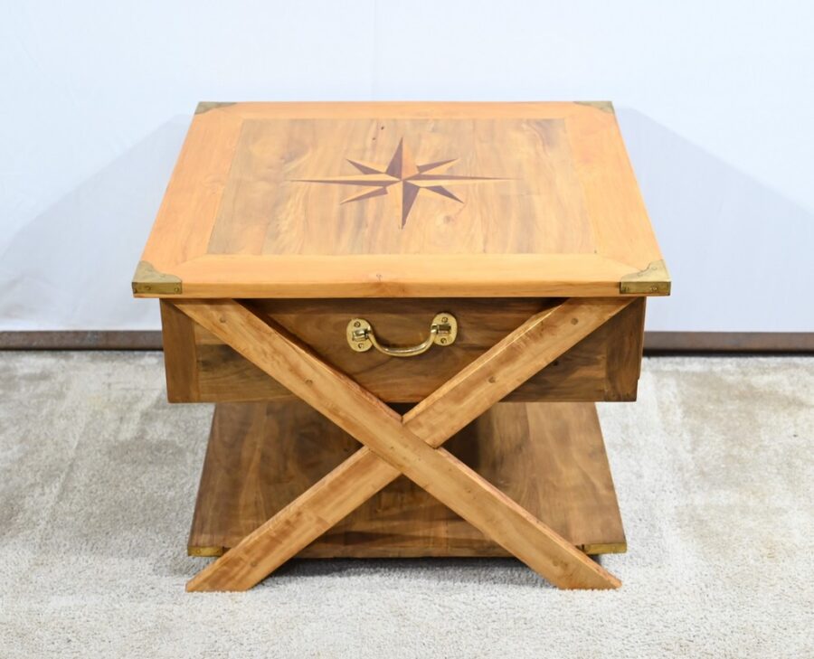 Table Basse en Bois de Kanjana, esprit Marine – Reproduction – Image 2