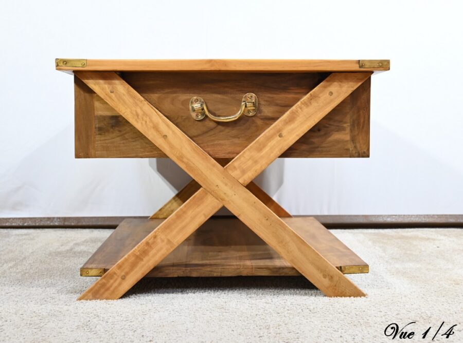 Table Basse en Bois de Kanjana, esprit Marine – Reproduction – Image 11