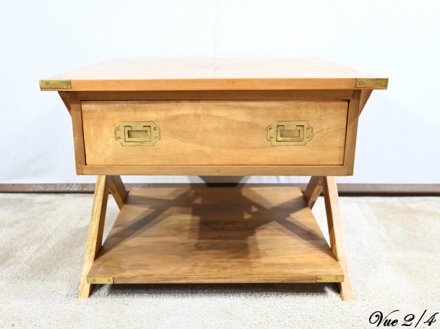 Table Basse en Bois de Kanjana, esprit Marine – Reproduction – Image 13
