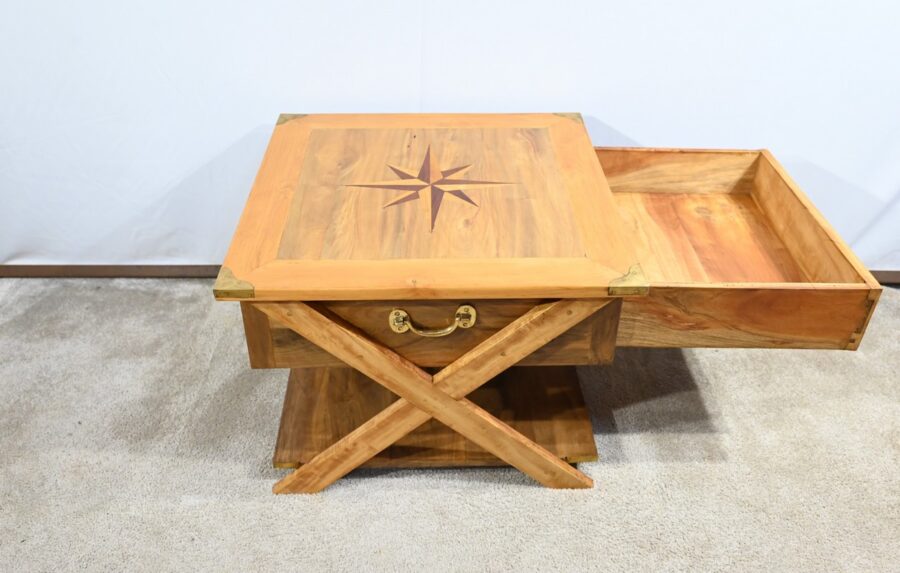 Table Basse en Bois de Kanjana, esprit Marine – Reproduction – Image 6