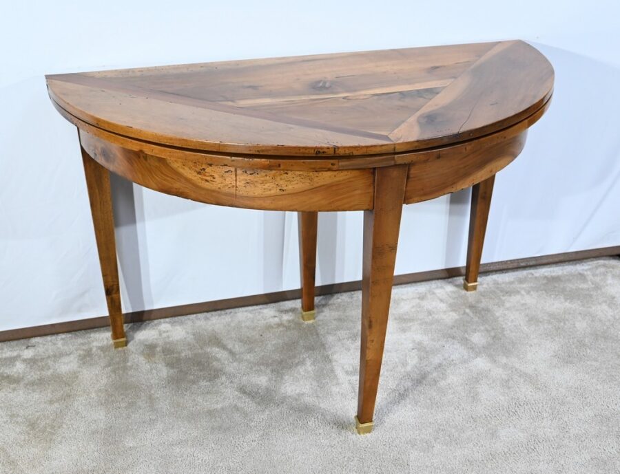 Table Console de Propriété en Noyer, époque Directoire – 1810 – Image 21