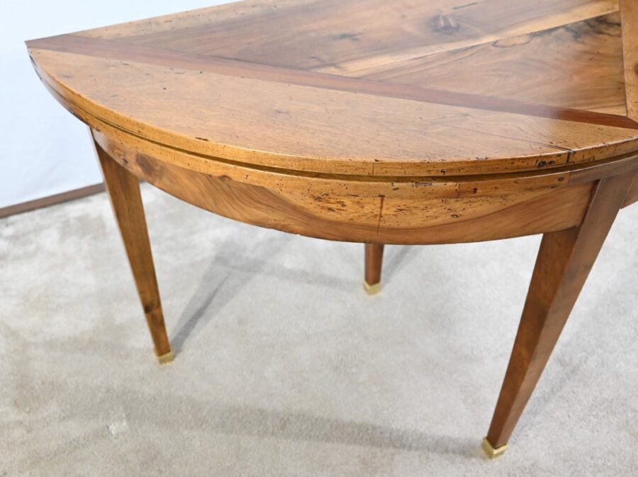 Table Console de Propriété en Noyer, époque Directoire – 1810 – Image 22