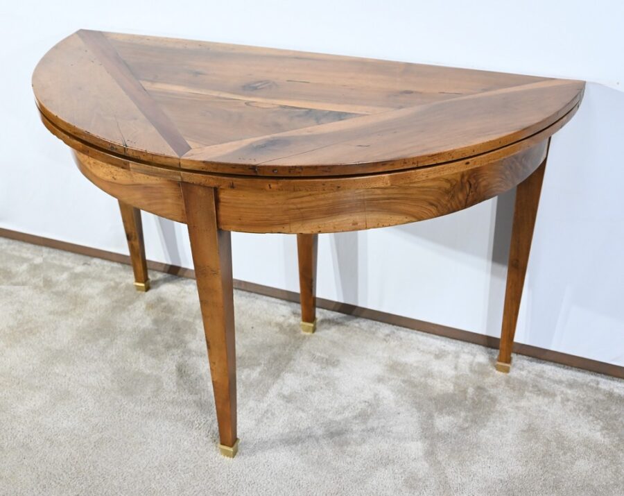 Table Console de Propriété en Noyer, époque Directoire – 1810 – Image 23