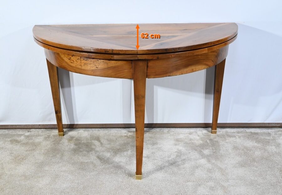 Table Console de Propriété en Noyer, époque Directoire – 1810 – Image 27