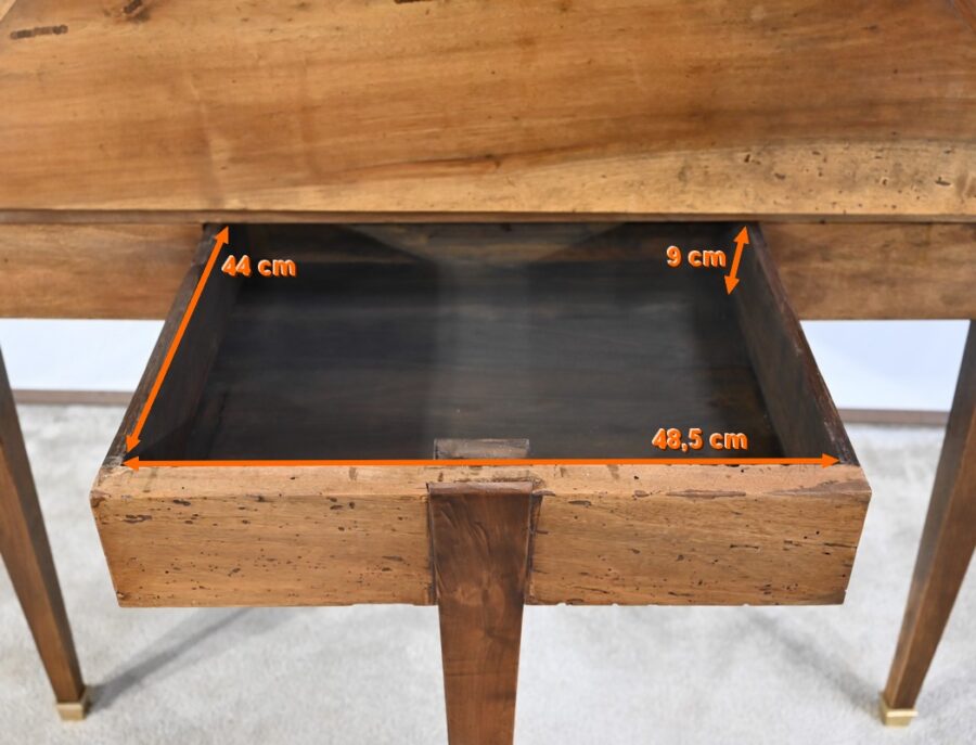 Table Console de Propriété en Noyer, époque Directoire – 1810 – Image 28