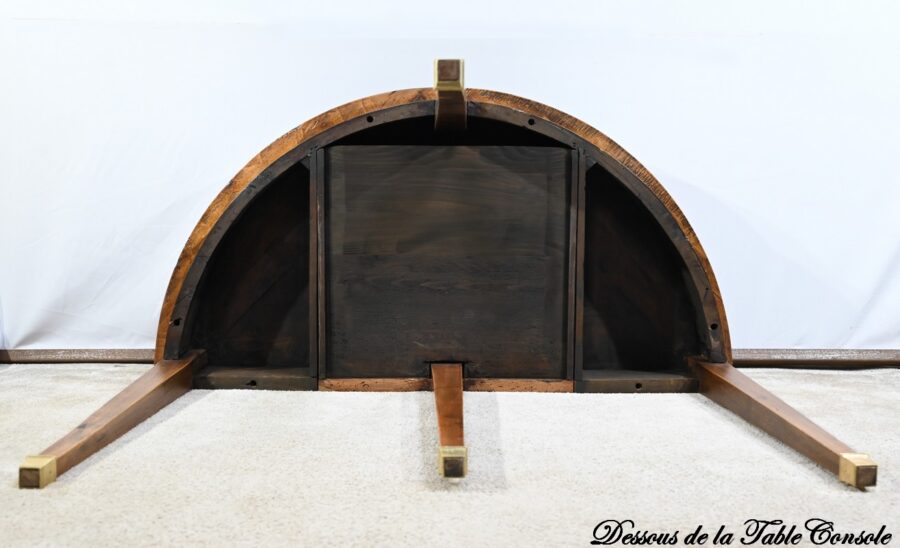 Table Console de Propriété en Noyer, époque Directoire – 1810 – Image 29