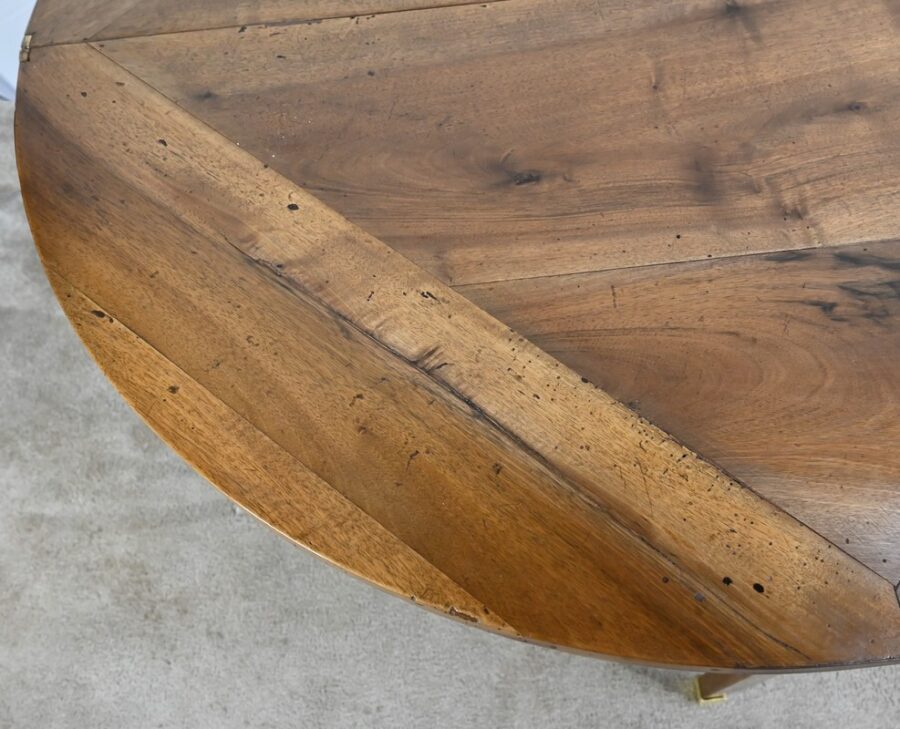 Table Console de Propriété en Noyer, époque Directoire – 1810 – Image 5