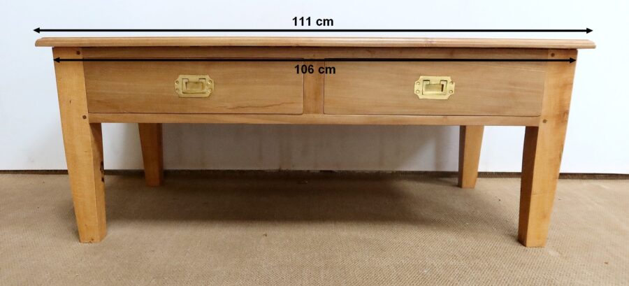 Table Basse de Marine, en bois de Kanjana massif – Reproduction – Image 20