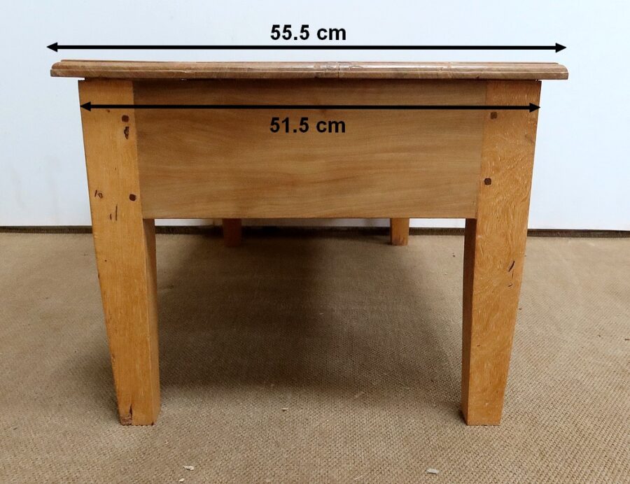 Table Basse de Marine, en bois de Kanjana massif – Reproduction – Image 22